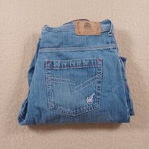 Joker Denim Vintage Y2K Skater Ultra Baggy Wide Leg Jeans 40